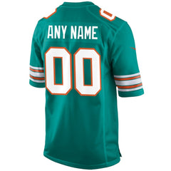 Miami Dolphins Alternate Custom Game Jersey | NFL Outlet