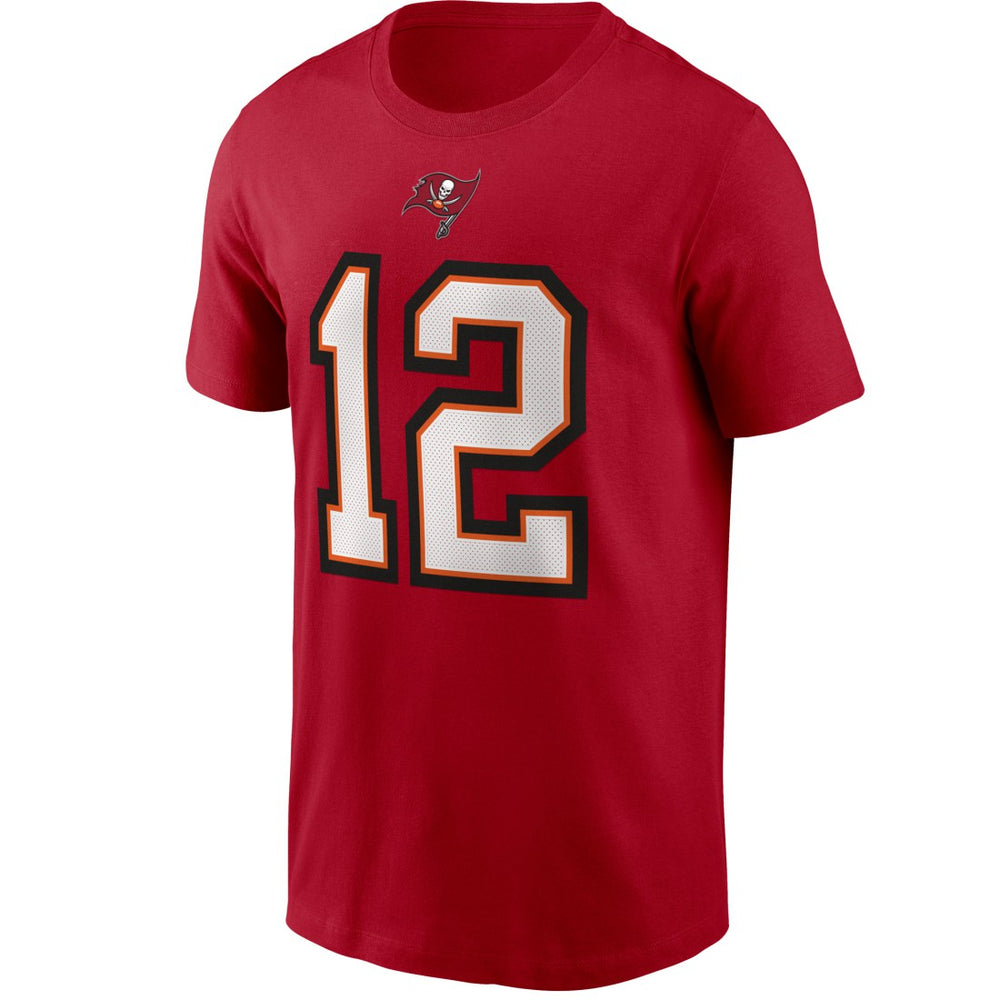 Tampa Bay Buccaneers Tom Brady  Name & Number T-Shirt | NFL Hot