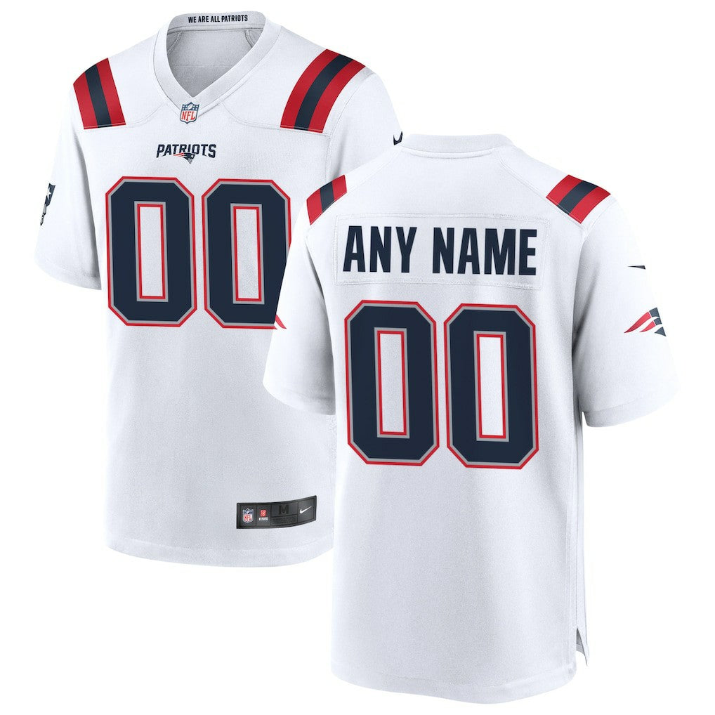 New England Patriots Custom Game Jersey | NFL Discount