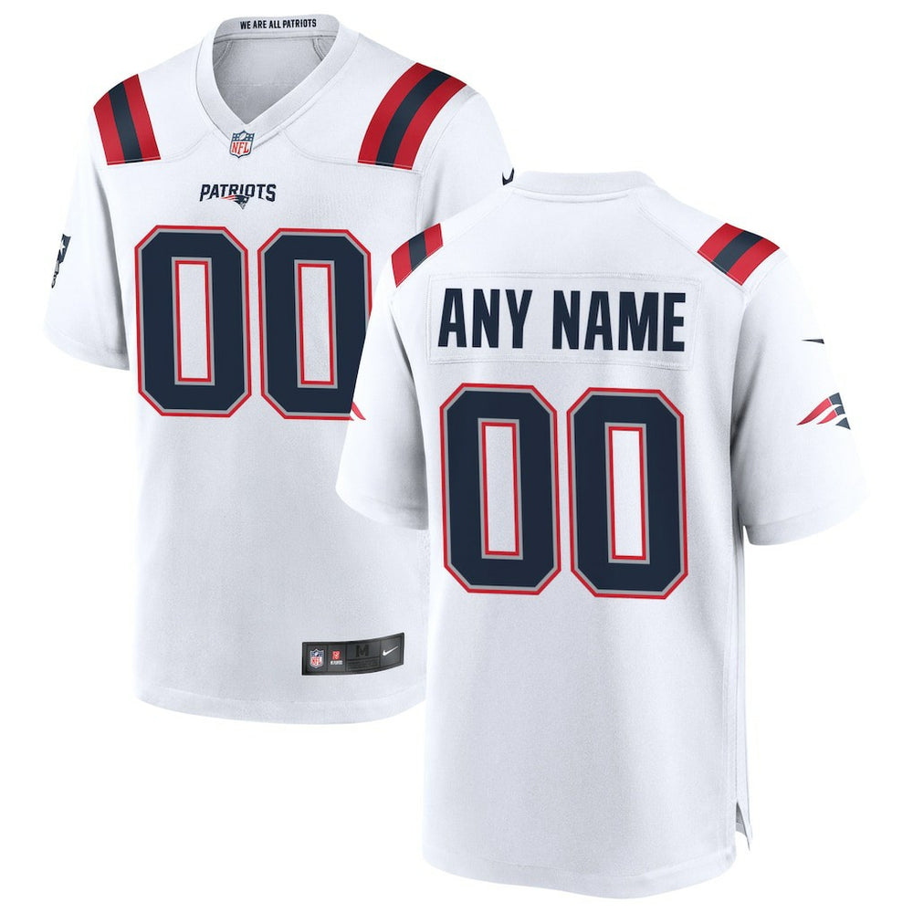 New England Patriots Custom Game Jersey | NFL Discount