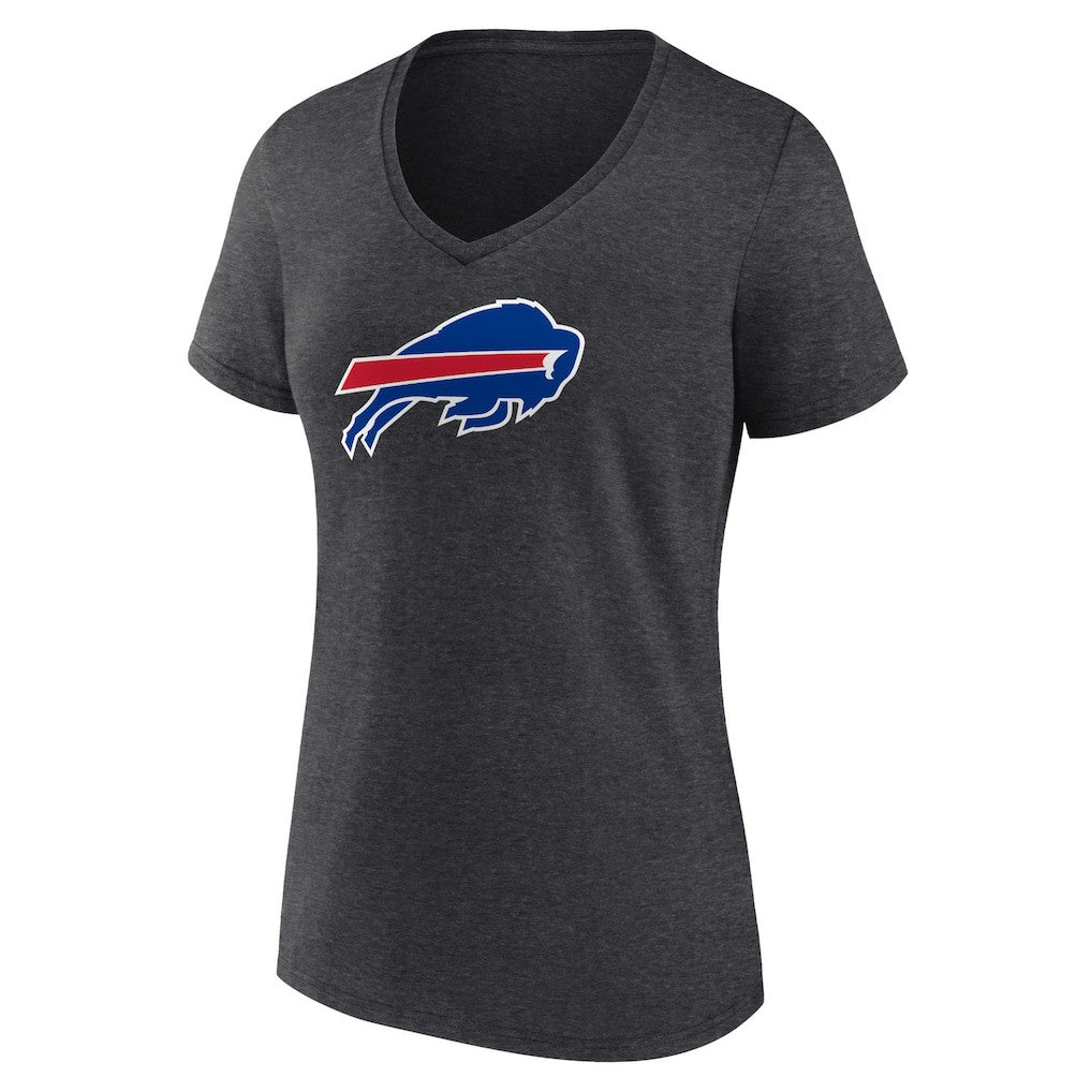 Buffalo Bills Women's Primary Team Logo V-Neck T-Shirt | NFL Discount