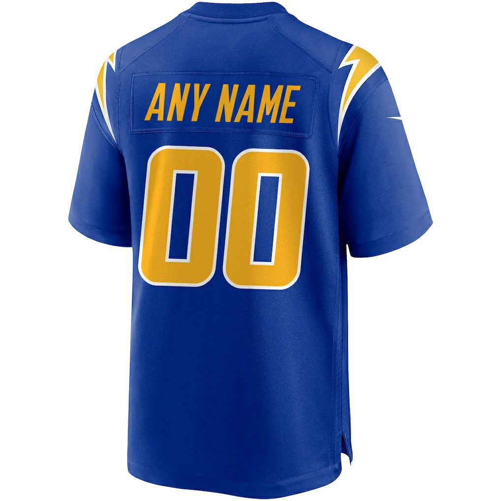 Los Angeles Chargers Alternate Custom Game Jersey | NFL Outlet