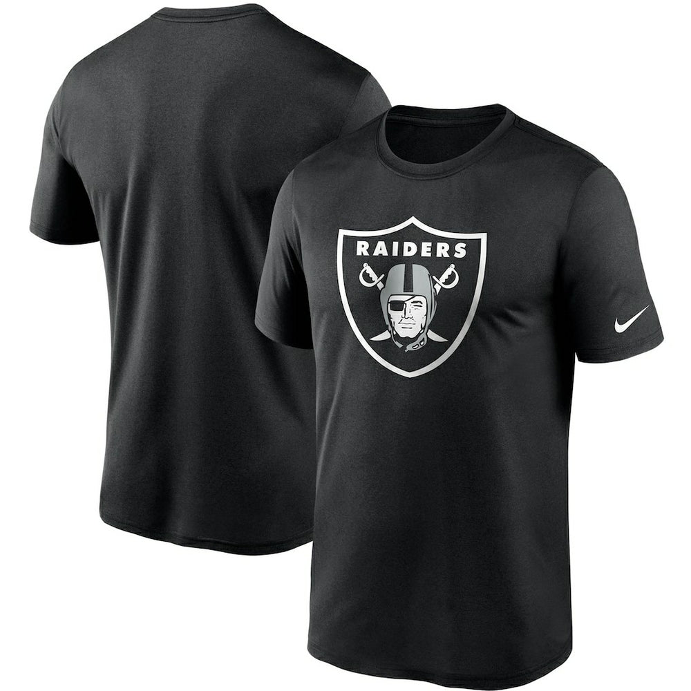 Las Vegas Raiders Logo Essential Legend Performance T-Shirt | NFL Outlet