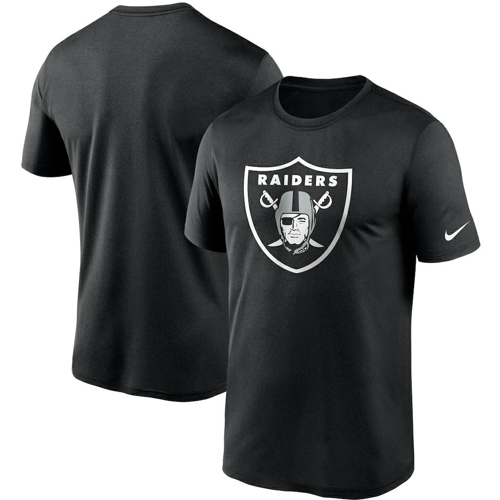 Las Vegas Raiders Logo Essential Legend Performance T-Shirt | NFL Outlet