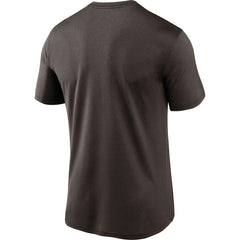 Cleveland Browns Logo Essential Legend Performance T-Shirt | NFL Outlet