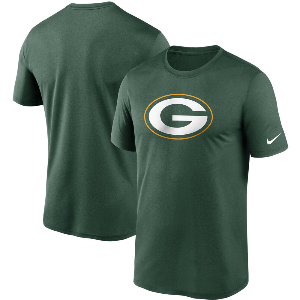 Green Bay Packers Logo Essential Legend Performance T-Shirt | NFL US