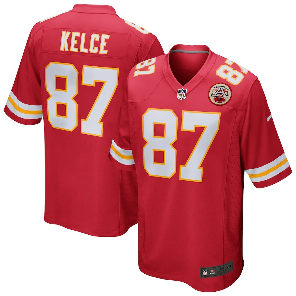 Kansas City Chiefs Travis Kelce  Game Jersey | NFL New