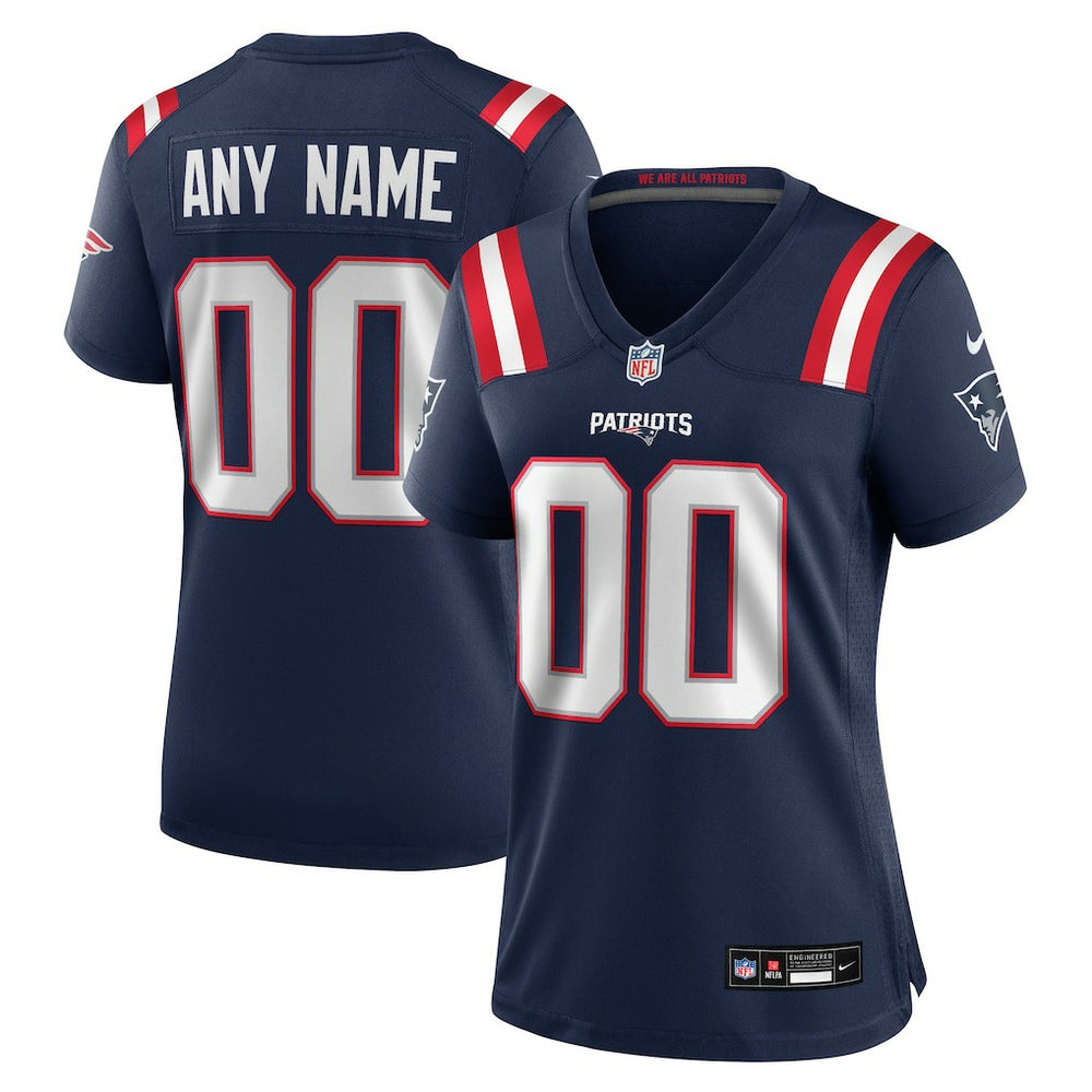 New England Patriots Women's Custom Game Jersey | NFL Outlet