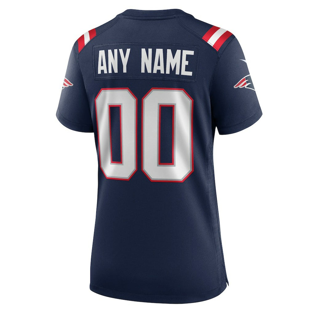 New England Patriots Women's Custom Game Jersey | NFL Outlet