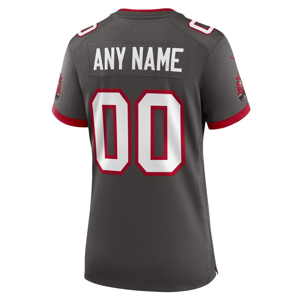 Tampa Bay Buccaneers Women's Alternate Custom Game Jersey | NFL Sale