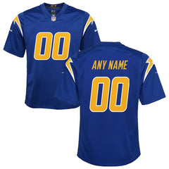 Los Angeles Chargers Youth Alternate Custom Game Jersey | NFL Outlet