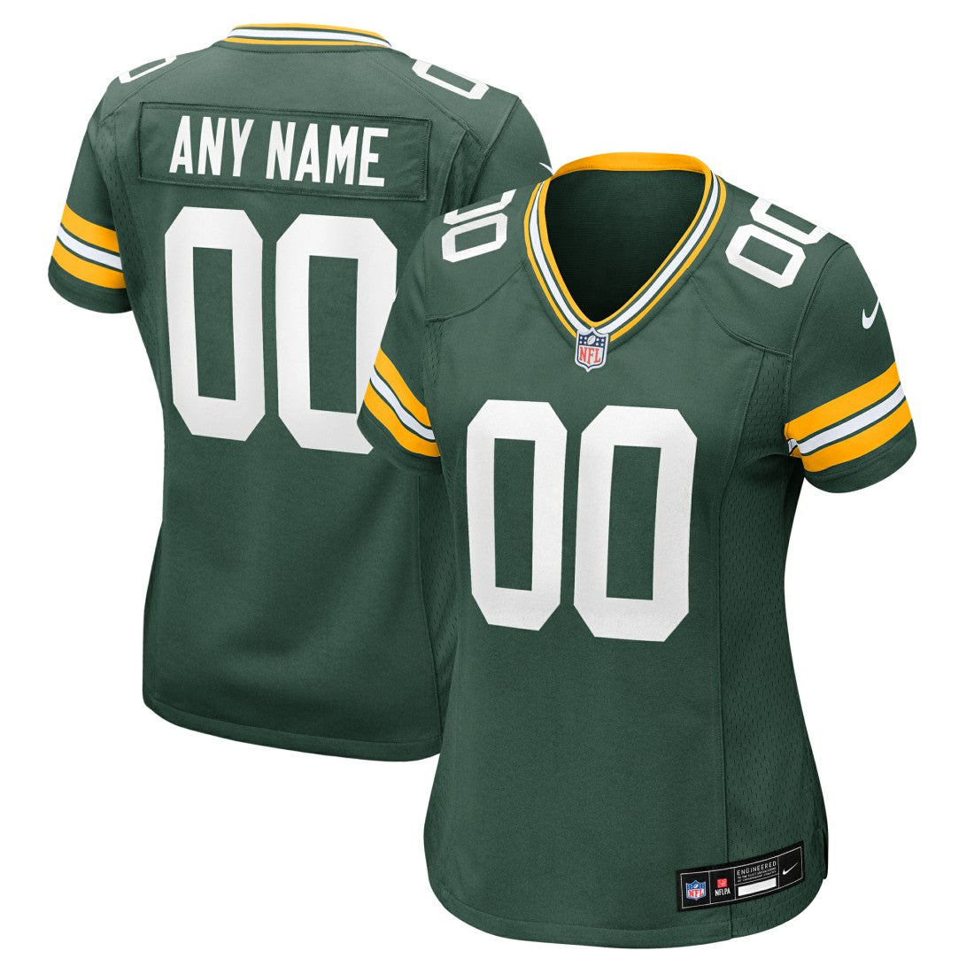 Green Bay Packers Women's Custom Game Jersey | NFL US