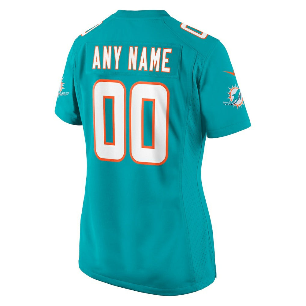 Miami Dolphins Women's Custom Game Jersey | NFL Outlet