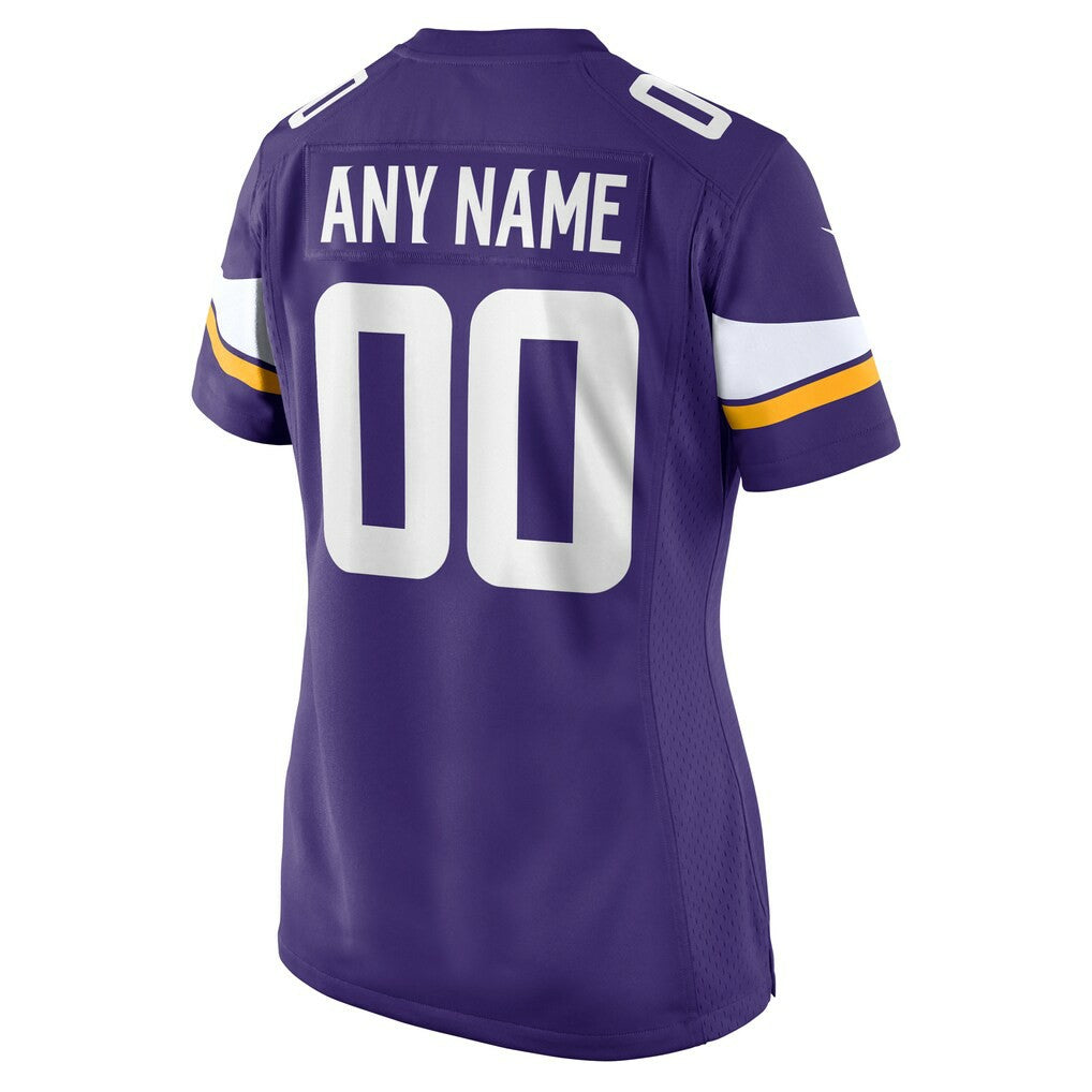 Minnesota Vikings Women's Custom Game Jersey | NFL Near me