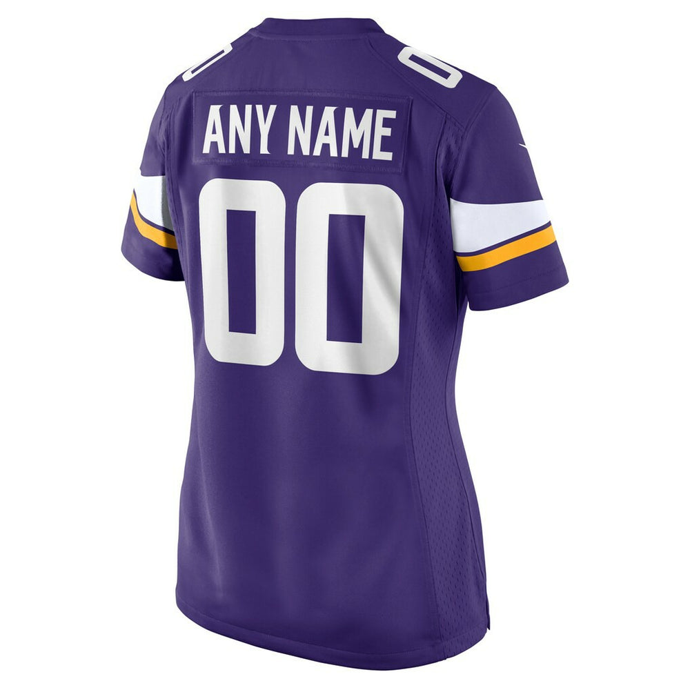 Minnesota Vikings Women's Custom Game Jersey | NFL Near me
