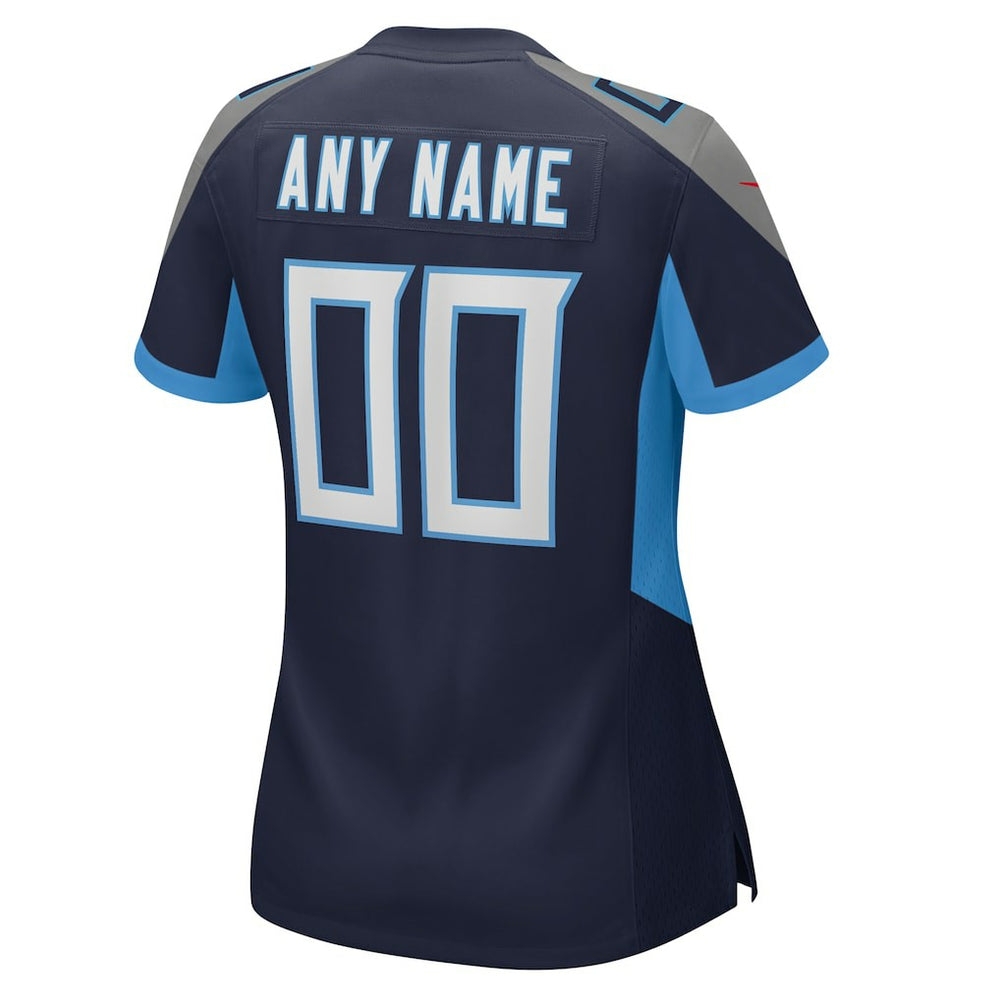 Tennessee Titans Women's Custom Game Jersey | NFL Discount