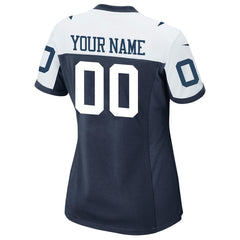 Dallas Cowboys Women's Alternate Custom Game Jersey | NFL Sale