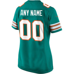 Miami Dolphins Women's Alternate Custom Game Jersey | NFL Near me