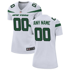 New York Jets Women's Custom Game Jersey | NFL Discount