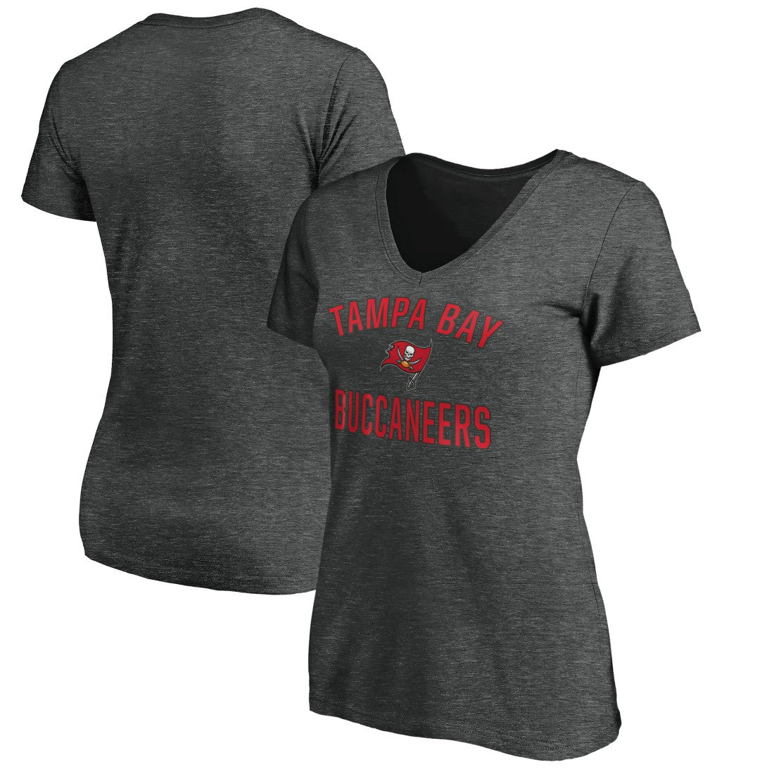 Tampa Bay Buccaneers Women's Victory Arch V-Neck T-Shirt | NFL Online