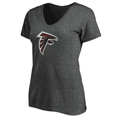 Atlanta Falcons Women's Primary Logo V-Neck T-Shirt | NFL New
