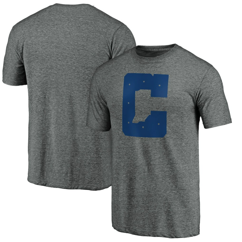 Indianapolis Colts Secondary Logo Tri-Blend T-Shirt | NFL Hot