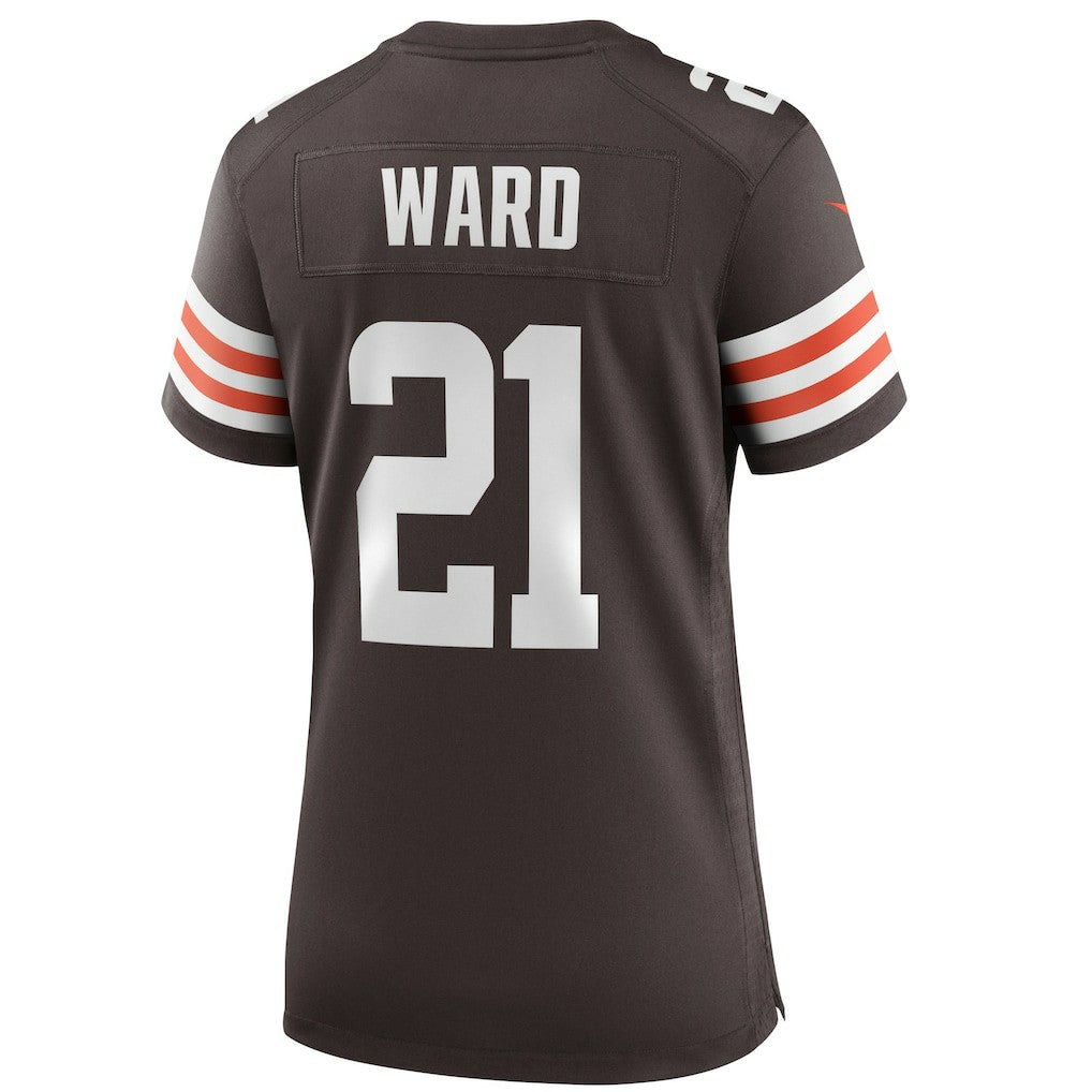 Cleveland Browns Denzel Ward  Women's Player Game Jersey | NFL New