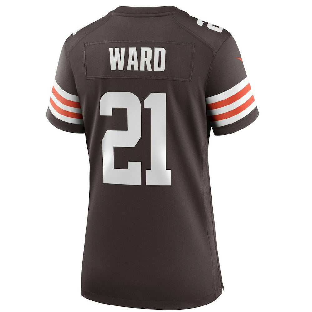 Cleveland Browns Denzel Ward  Women's Player Game Jersey | NFL New