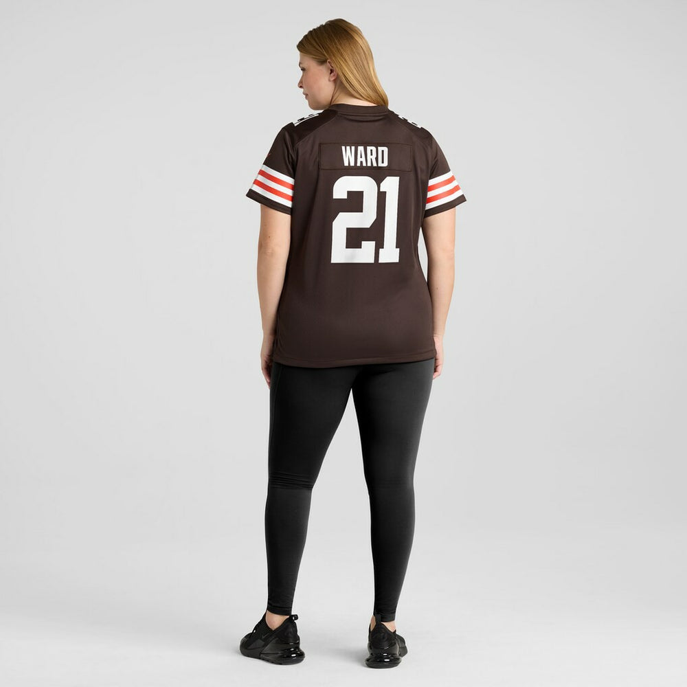 Cleveland Browns Denzel Ward  Women's Player Game Jersey | NFL New