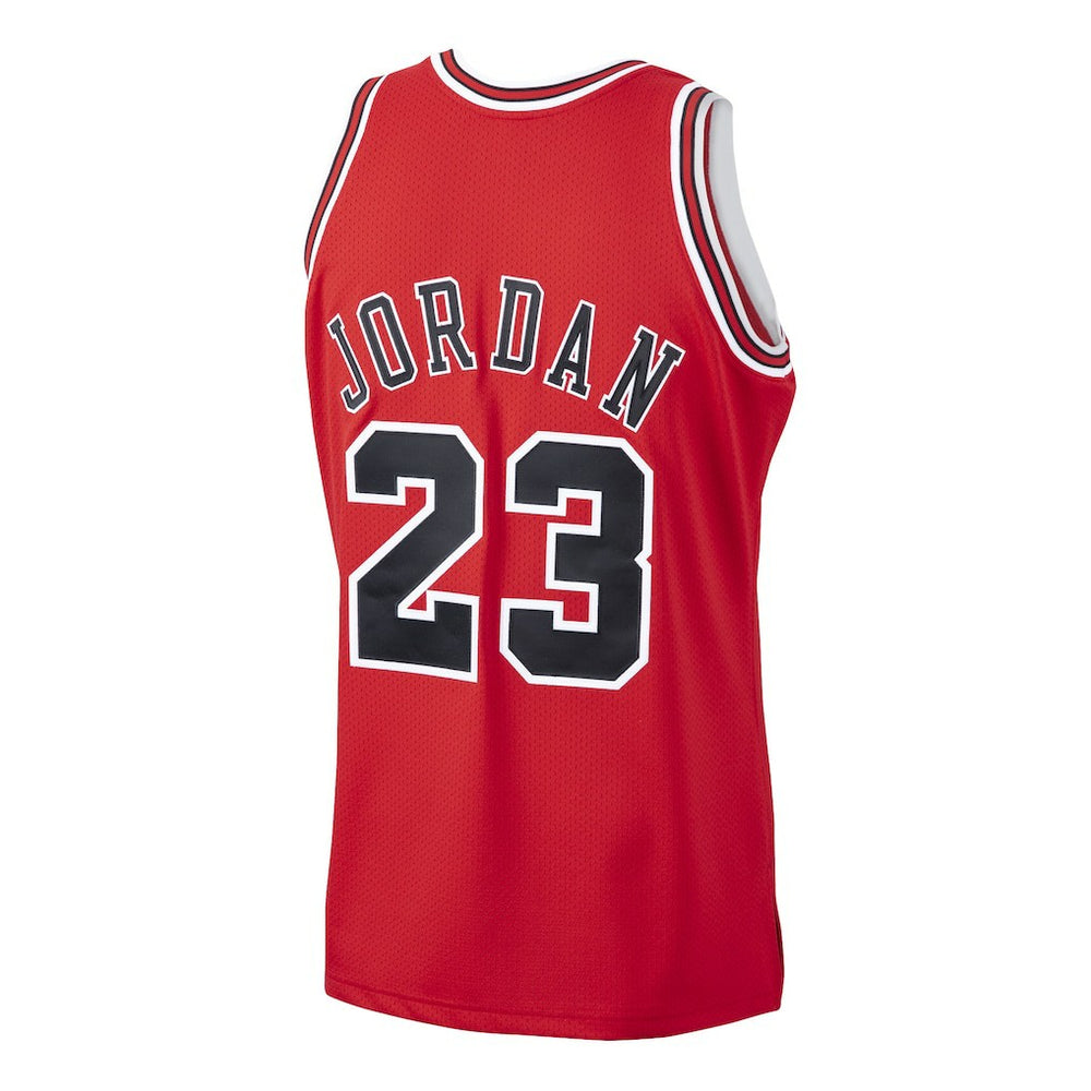 Scarlet Michael Jordan Chicago Bulls 1997/98 Hardwood Classics Authentic Jersey sale | NBA