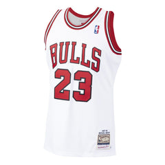 White Michael Jordan Chicago Bulls 1997/98 Hardwood Classics Authentic Jersey sale | NBA