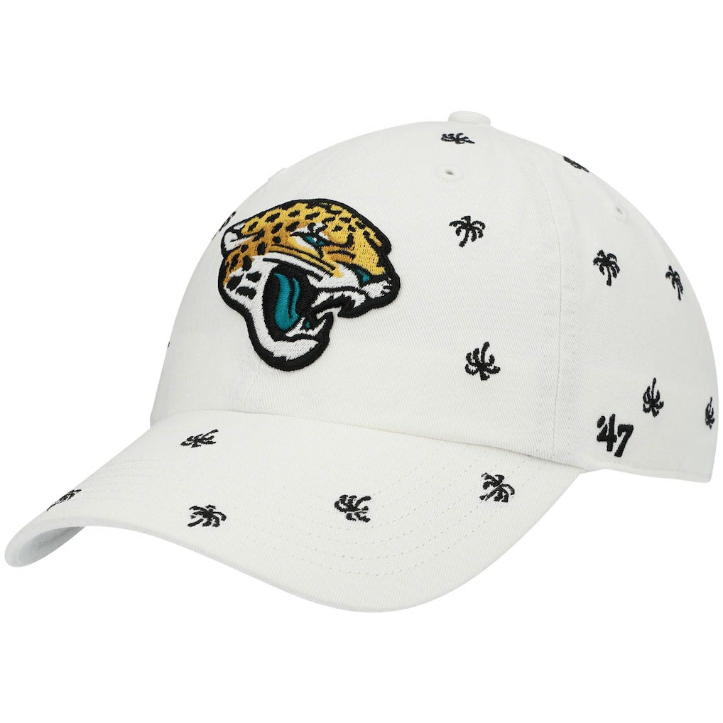 Jacksonville Jaguars '47 Women's Confetti Clean Up Adjustable Hat | NFL Hot