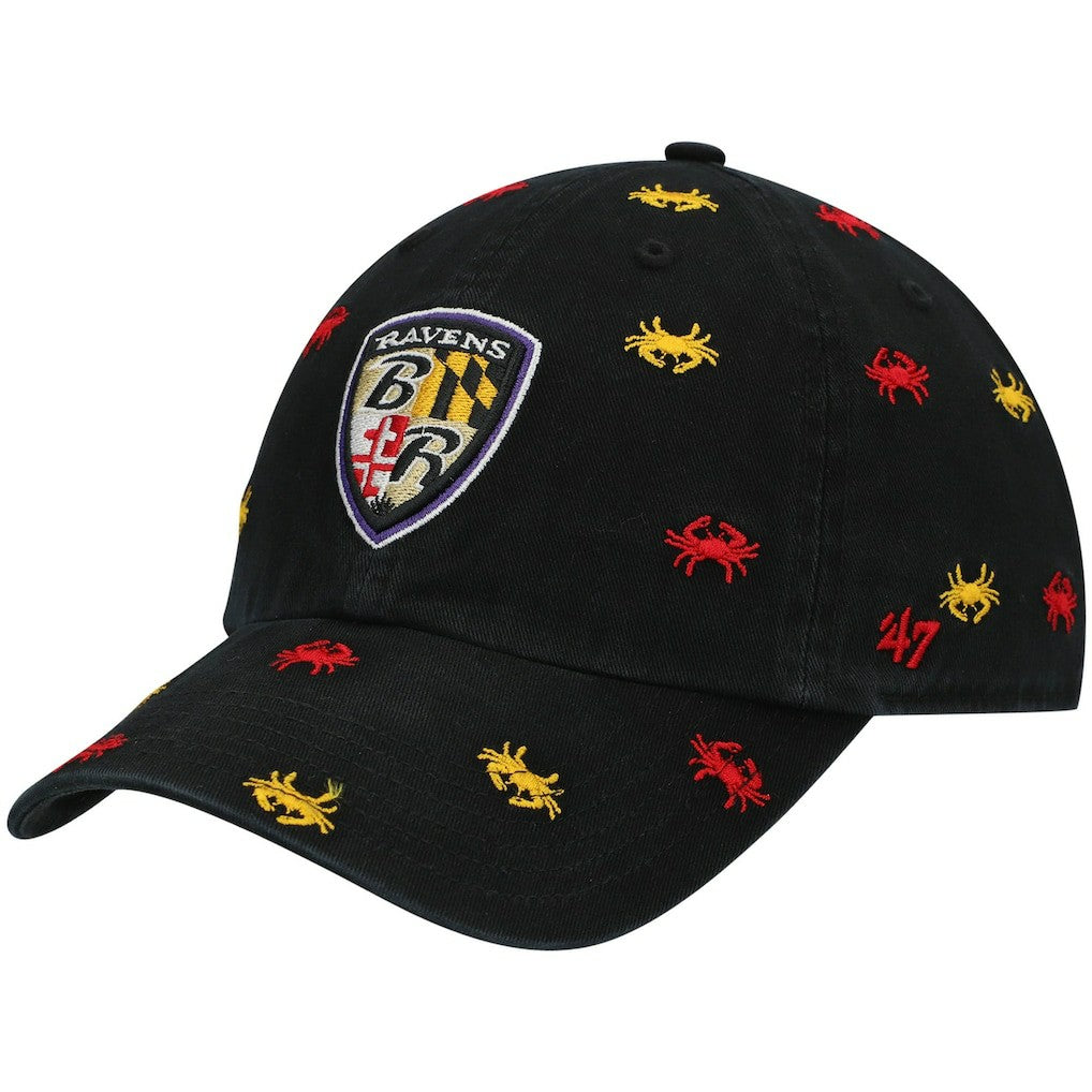 Baltimore Ravens '47 Women's Confetti Clean Up Adjustable Hat | NFL On sale