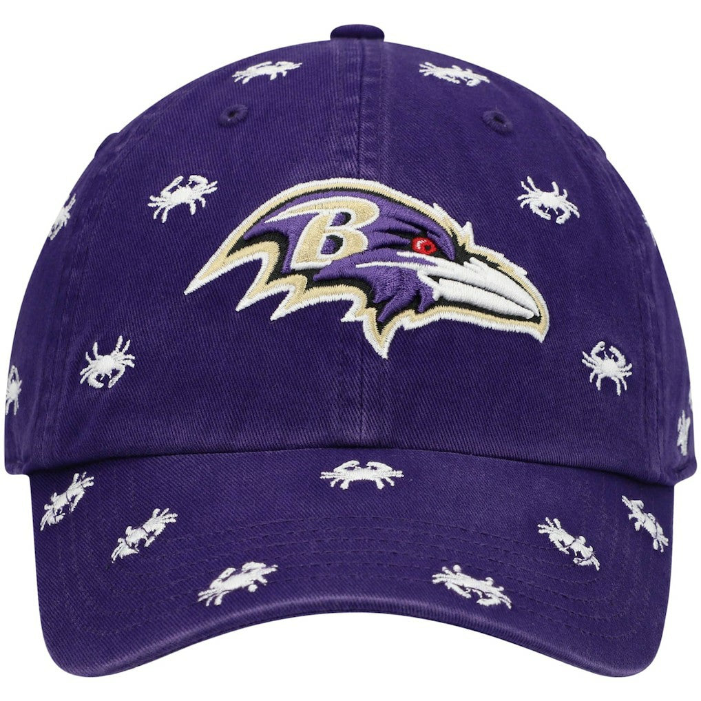 Baltimore Ravens '47 Women's Confetti Clean Up Adjustable Hat | NFL Sale