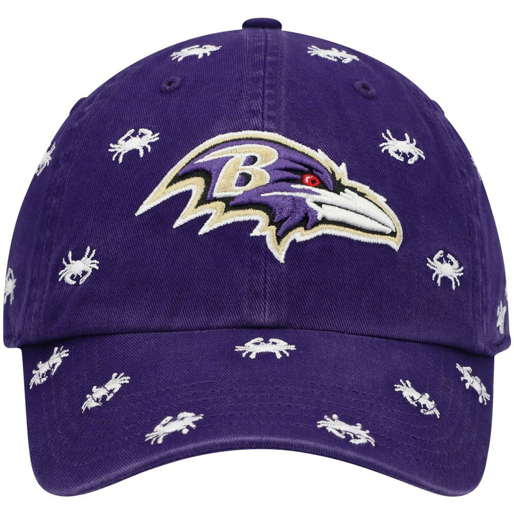 Baltimore Ravens '47 Women's Confetti Clean Up Adjustable Hat | NFL Sale