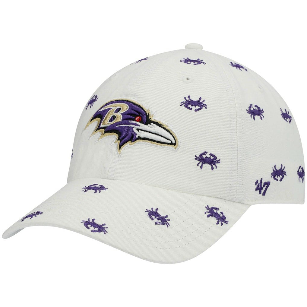Baltimore Ravens '47 Women's Confetti Clean Up Adjustable Hat | NFL On sale