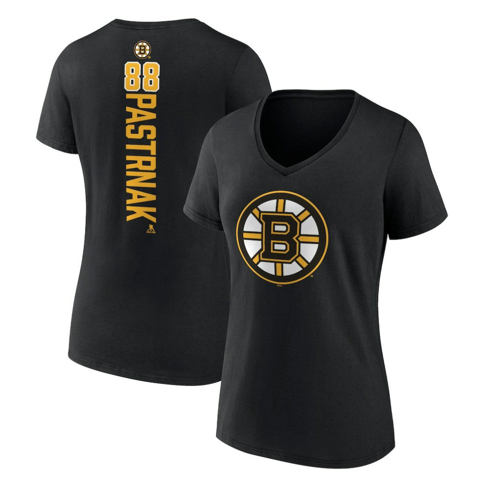 David Pastrnak Boston Bruins Women's Playmaker V-Neck T-Shirt -  NHL T-shirts