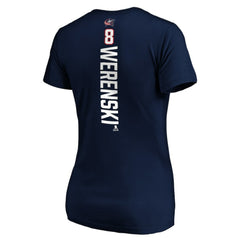 Zach Werenski Columbus Blue Jackets Women's Playmaker V-Neck T-Shirt -  NHL T-shirts