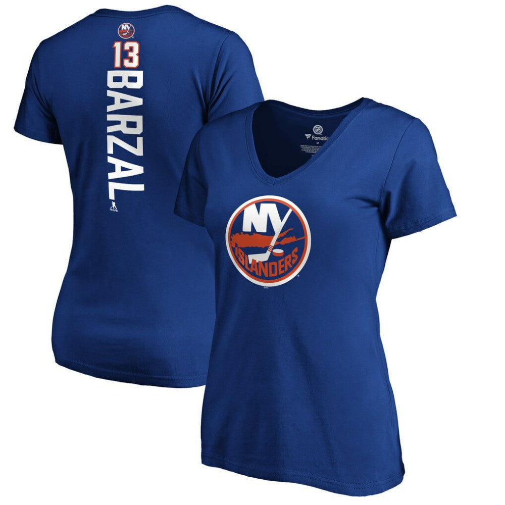 Mathew Barzal New York Islanders Women's Playmaker V-Neck T-Shirt -  NHL T-shirts