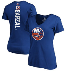 Mathew Barzal New York Islanders Women's Playmaker V-Neck T-Shirt -  NHL T-shirts