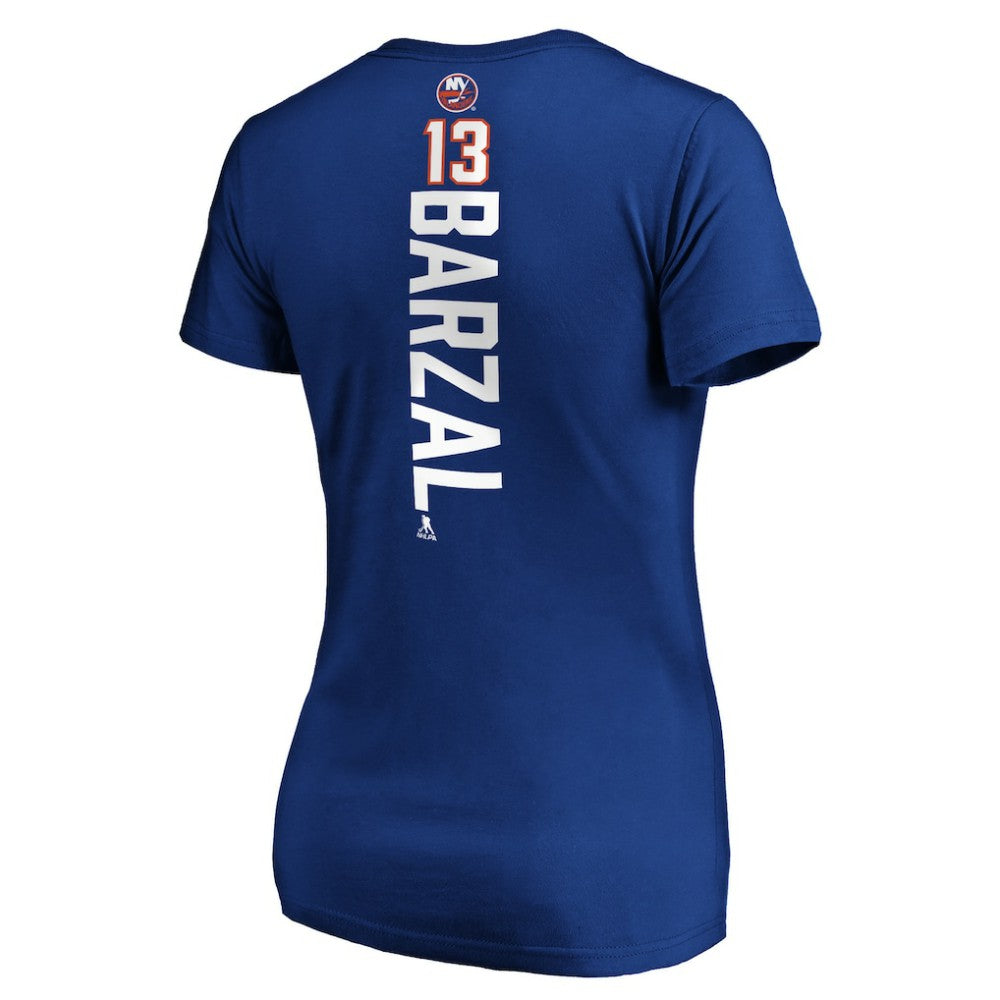 Mathew Barzal New York Islanders Women's Playmaker V-Neck T-Shirt -  NHL T-shirts