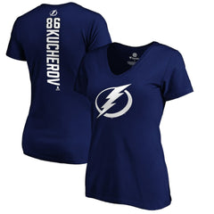 Nikita Kucherov Tampa Bay Lightning Women's Playmaker V-Neck T-Shirt -  NHL T-shirts