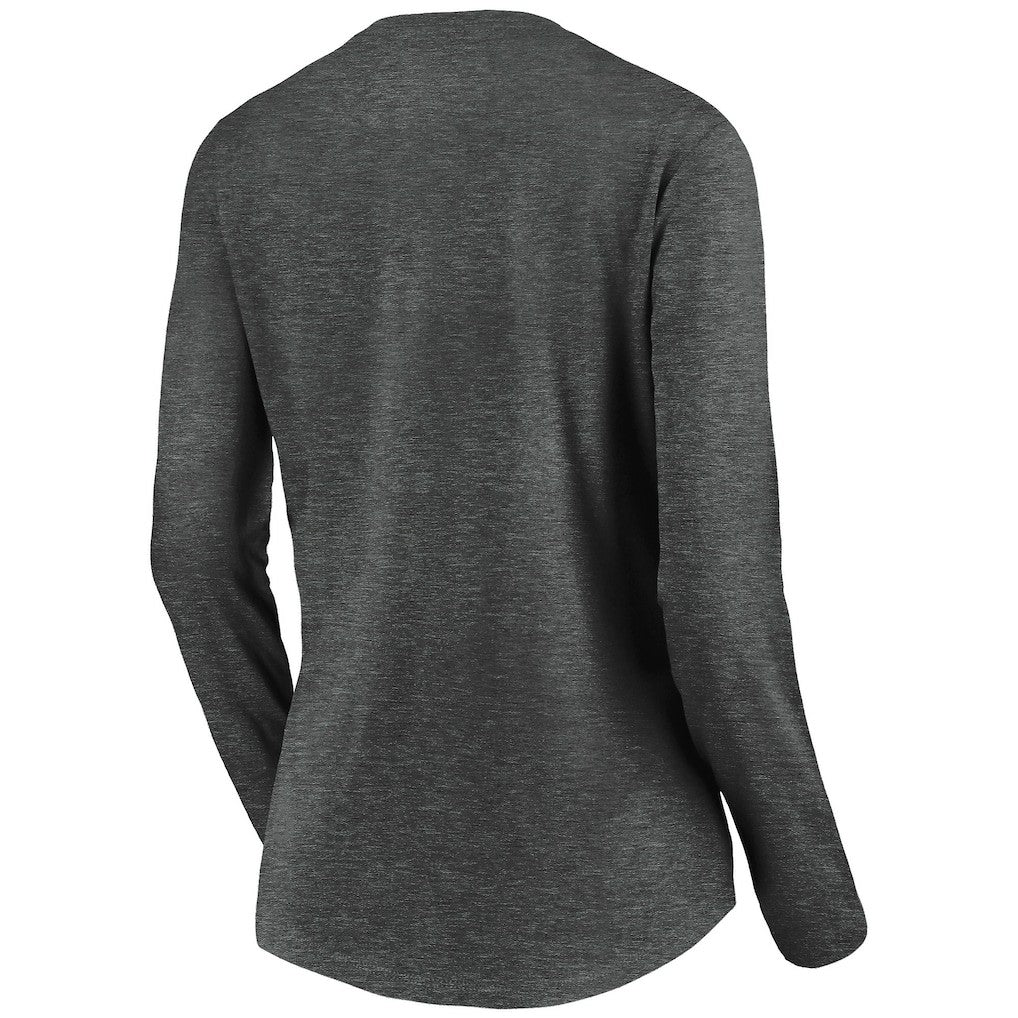 Los Angeles Chargers Women's Victory Arch Long Sleeve V-Neck T-Shirt | NFL Hot