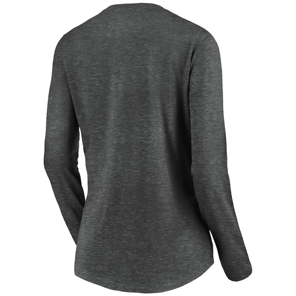 Los Angeles Chargers Women's Victory Arch Long Sleeve V-Neck T-Shirt | NFL Hot