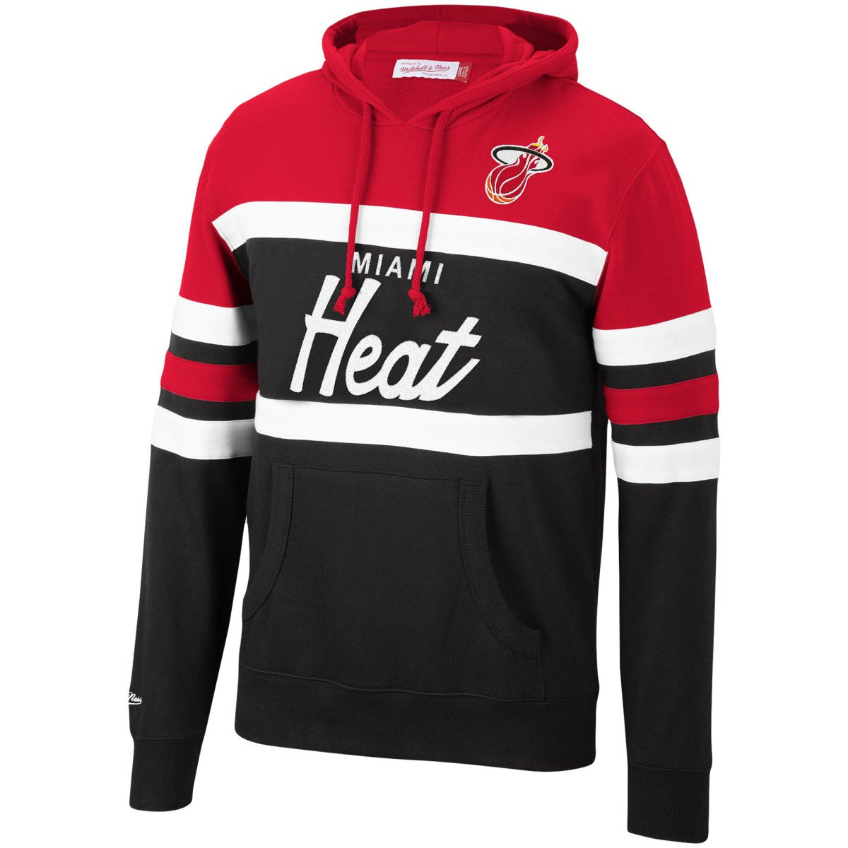 Red/Black Miami Heat Head Coach Pullover Hoodie | NBA