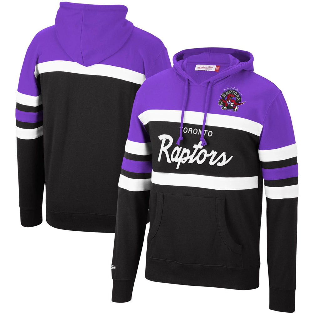 Purple/Black Toronto Raptors Head Coach Pullover Hoodie | NBA