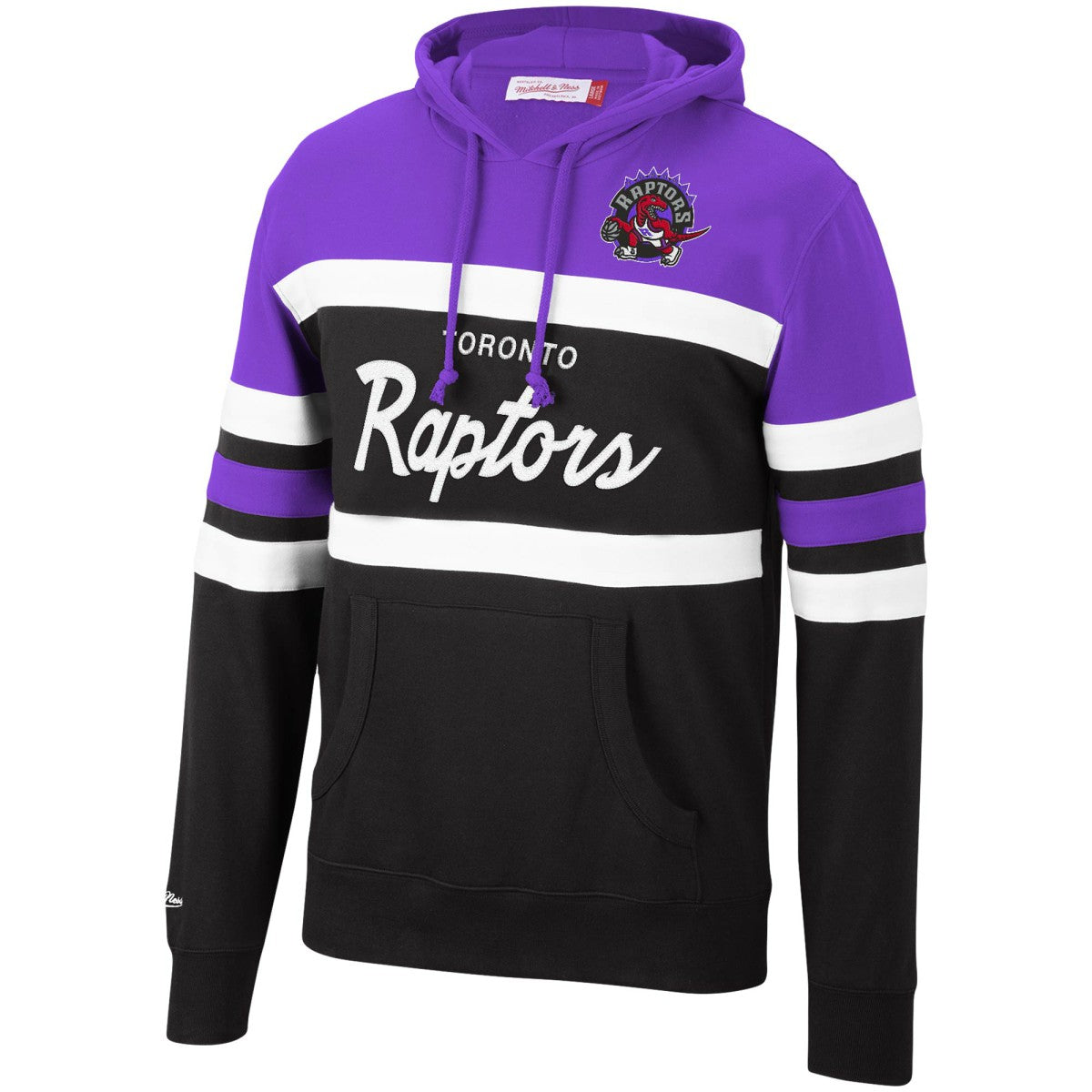 Purple/Black Toronto Raptors Head Coach Pullover Hoodie | NBA