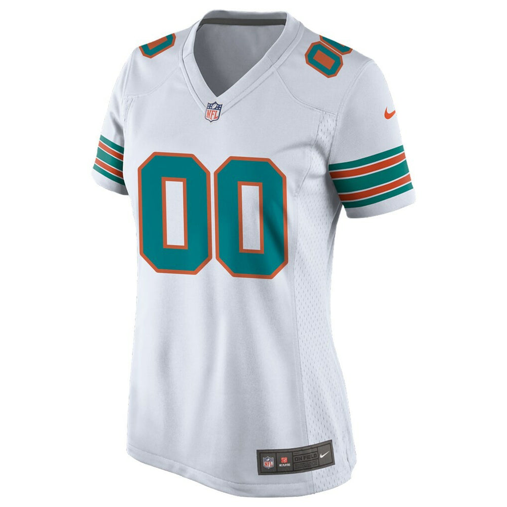 Miami Dolphins Women's Alternate Custom Game Jersey | NFL Sale