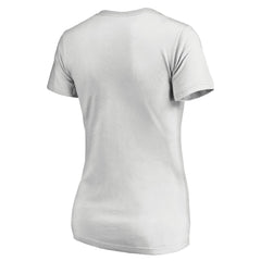 White Phoenix Suns Women's Floral Arch V-Neck T-Shirt | NBA