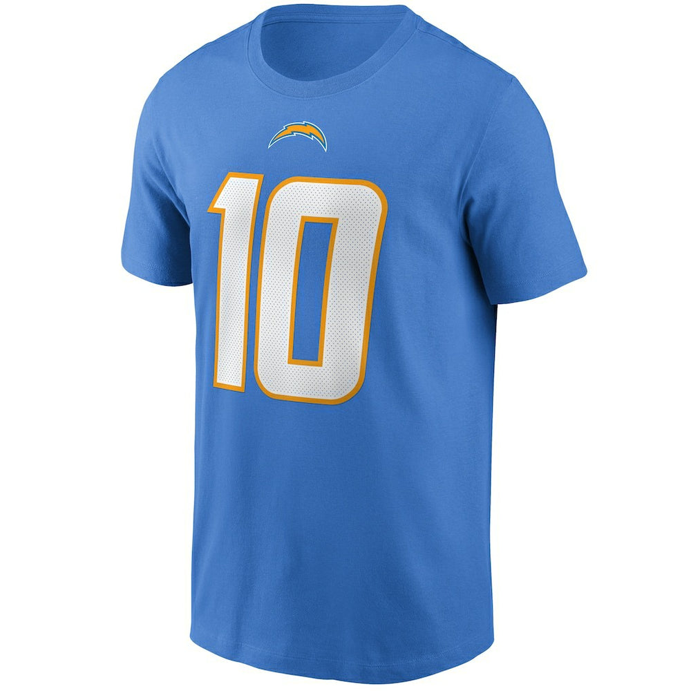 Los Angeles Chargers Justin Herbert  Name & Number T-Shirt | NFL Outlet
